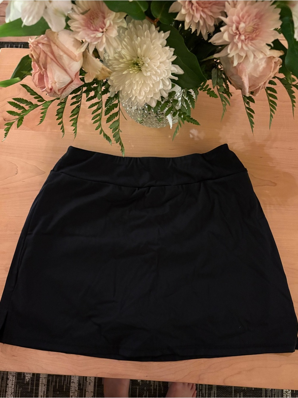 Black Athletic Skort